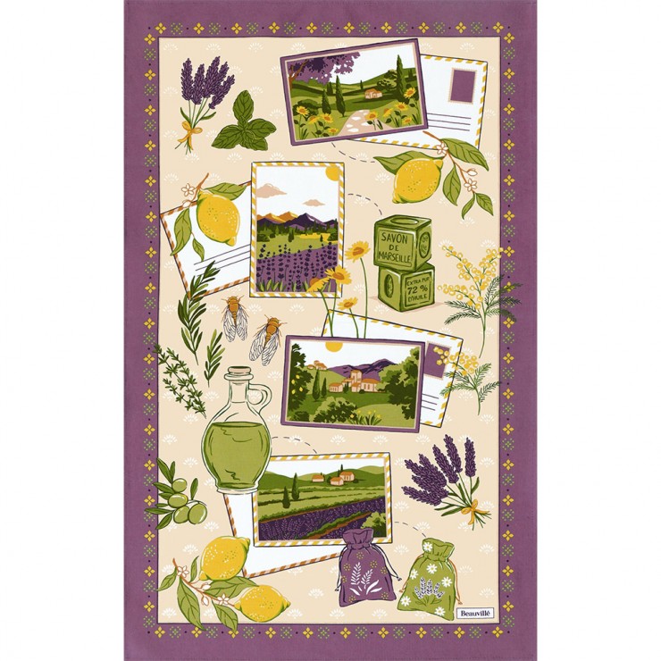 Provence Geschirrtuch