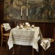 Feuilles de Vigne Tablecloth - Hazelnut