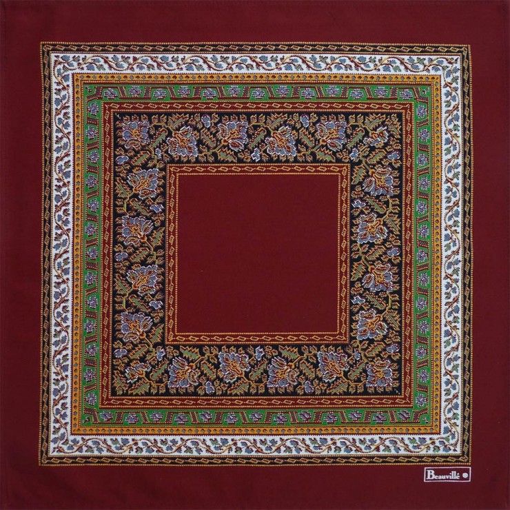 Feuilles de Vigne Napkin - Red