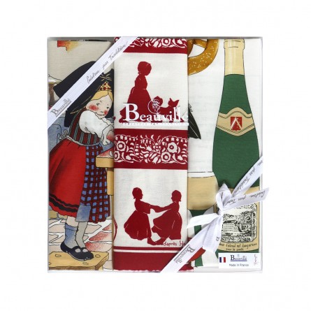 Coffret Cadeau Torchons Les délices d'Alsace