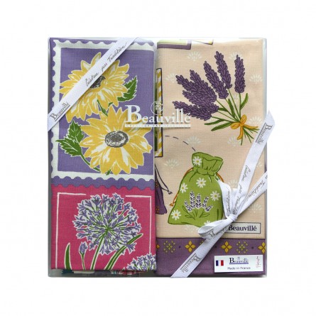 Coffret Cadeau Torchons Balade en Provence