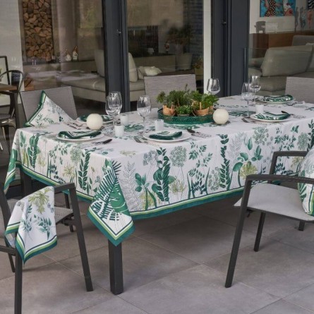 Agapanthes Tablecloth - Cotton