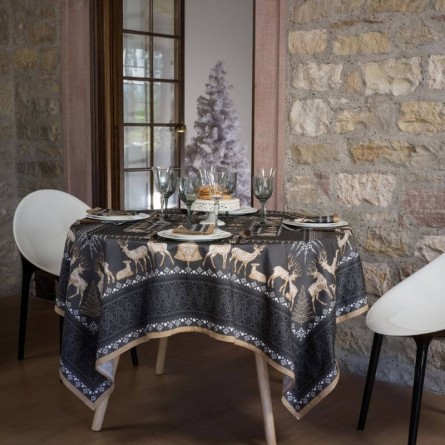 Balade en hiver tablecloth