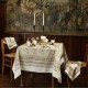 Nappe Feuilles de Vigne - Noisette