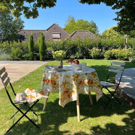 Pêches et Abricots Tablecloth