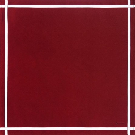 Serviette Bicolore - Rouge/Blanc
