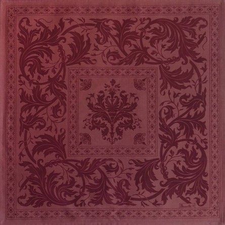 Personalisierbar Topkapi Serviette - burgund