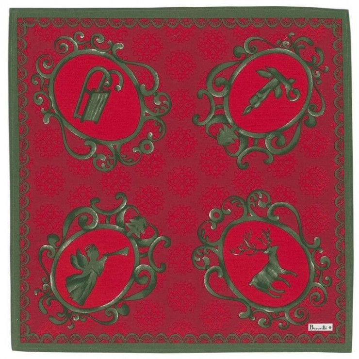 Winter Napkin - Red