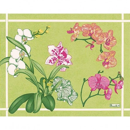 Set de table Orchidées