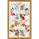 Les Saisons 2025 Calendar Tea-Towel