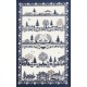Chalets enchantés Tea towel