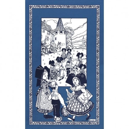 En Alsace Tea-Towel