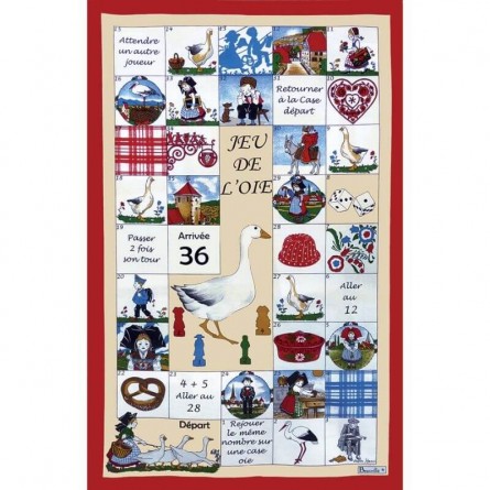 Torchon Jeu de l'Oie