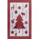 Torchon Origami rouge