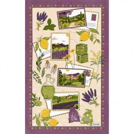Provence Geschirrtuch