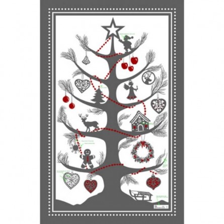 Sapin Magique Tea-Towel