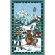 Torchon Teddy au ski