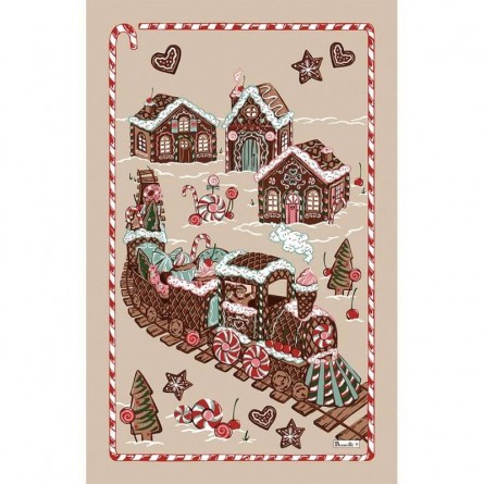 Train Gourmand Tea-Towel