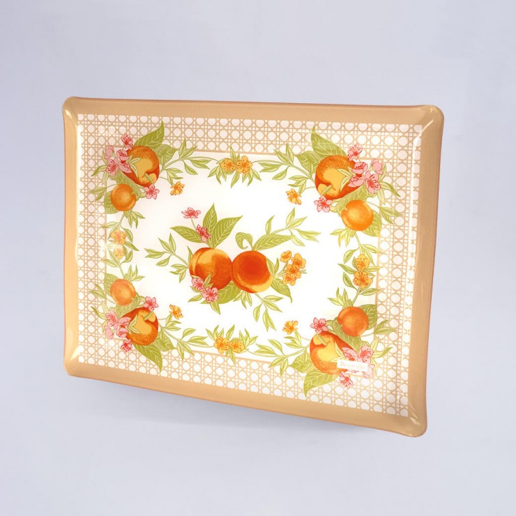 Tablett Pêches et abricots