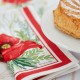 Fleurs de pavot napkin