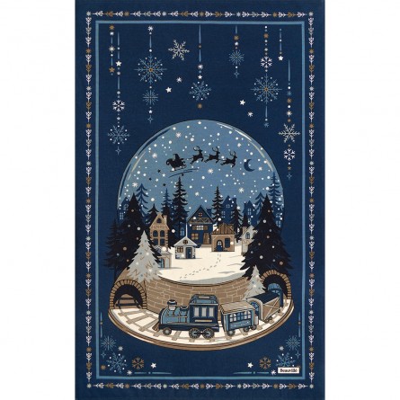 La Boule à neige tea towel