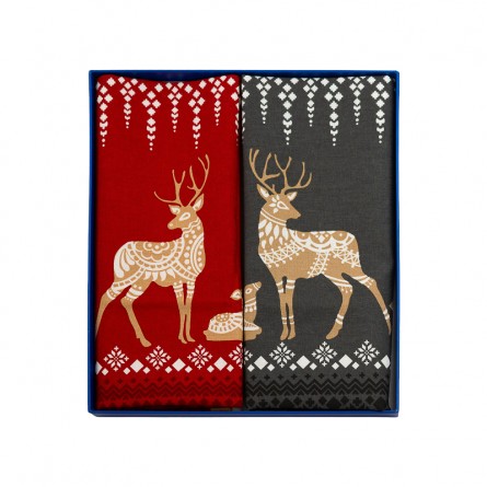 Cofanetto regalo strofinacci Rêves des bois