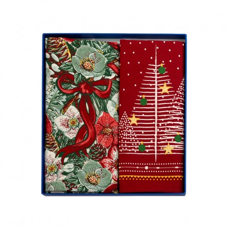 Geschirrtuch-Box Magie de Noël