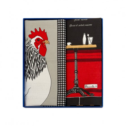 Geschirrtuch-Box Esprit bistrot