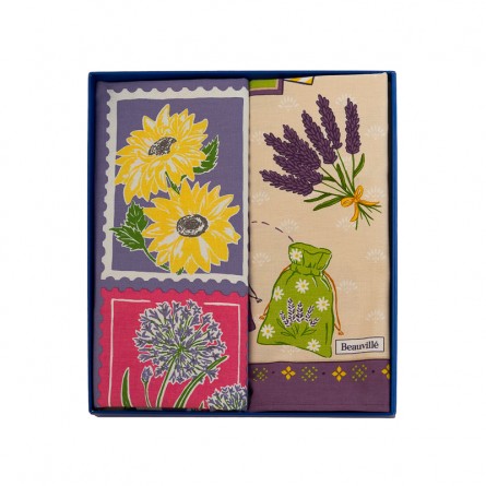 Geschirrtuch-Box Balade en Provence
