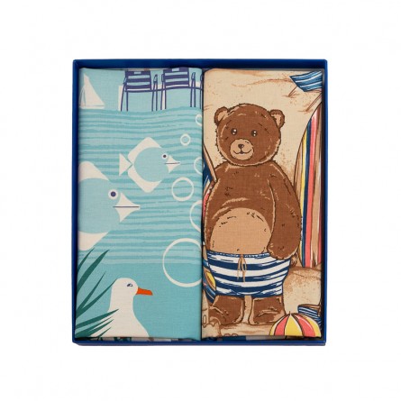 Coffret Cadeau Torchons Esprit plage