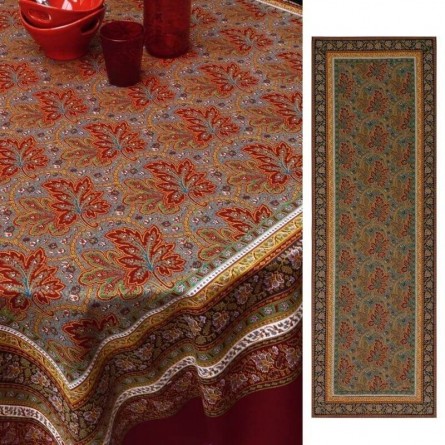 Chemin de table Feuilles de Vigne 