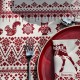 Balade en hiver placemat