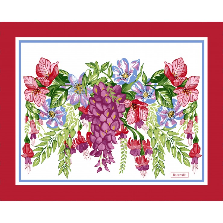 Set de table Bougainvilliers