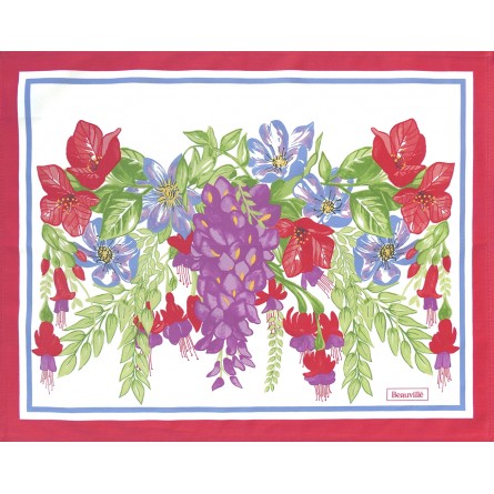 Set de table Bougainvilliers