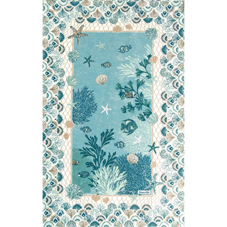 Coquillages Tea-Towel