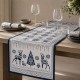 Chemin de table Balade en hiver