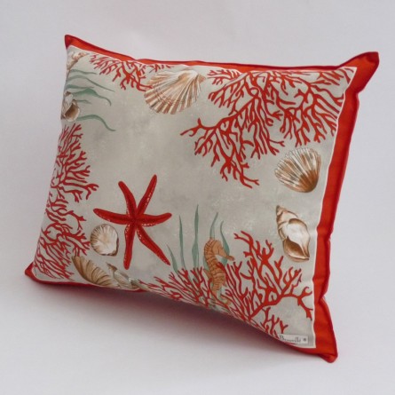 Coussin Corail - Red