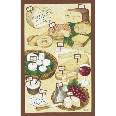 Fromages Tea-towel