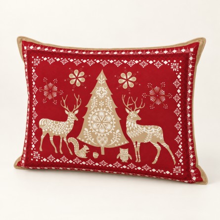 Coussin Balade en hiver