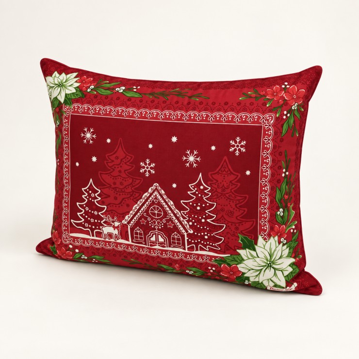 Housse de coussin Magie de Noël