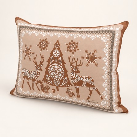 Coussin Balade en hiver
