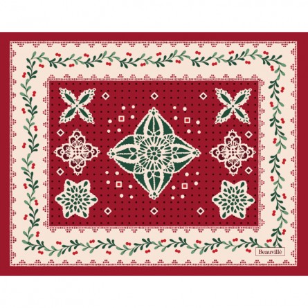 Noël en dentelle Placemat