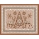 Balade en hiver table runner gift set