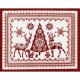 Balade en hiver table runner gift set