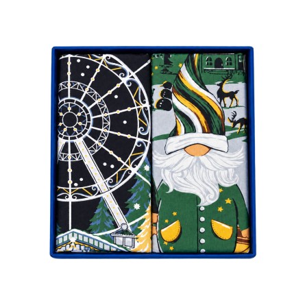 Cofanetto regalo strofinacci Féerie d'hiver