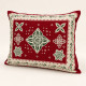 Housse de coussin Noël en dentelle