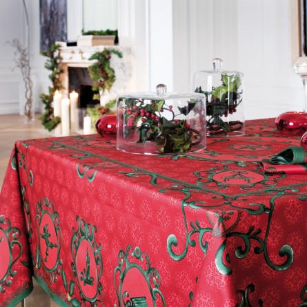 Winter Tablecloth - Red