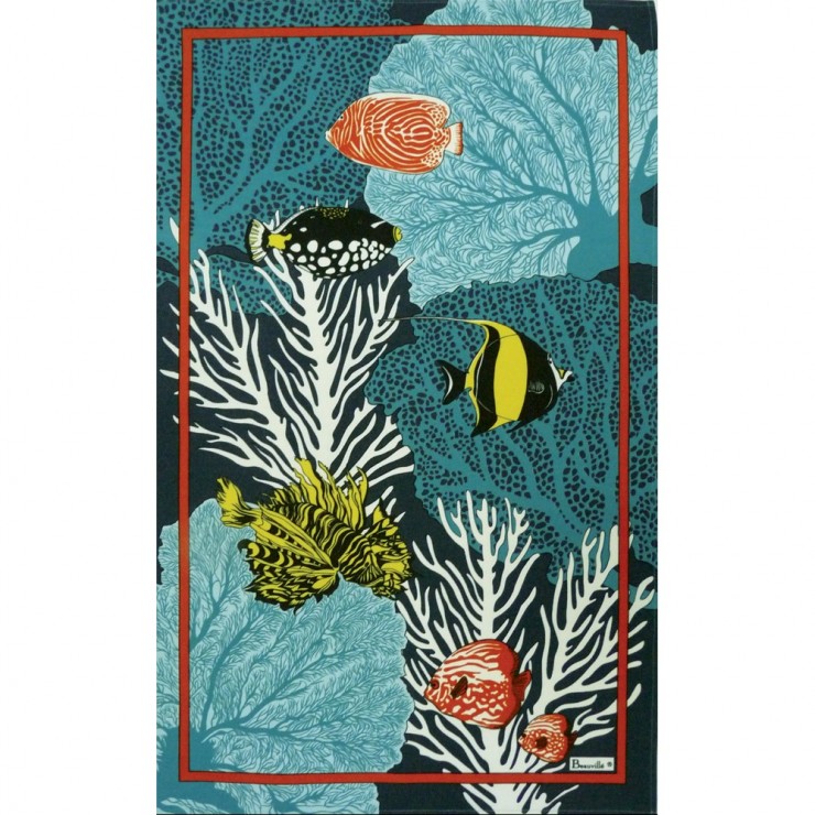 Tahiti Tea Towel