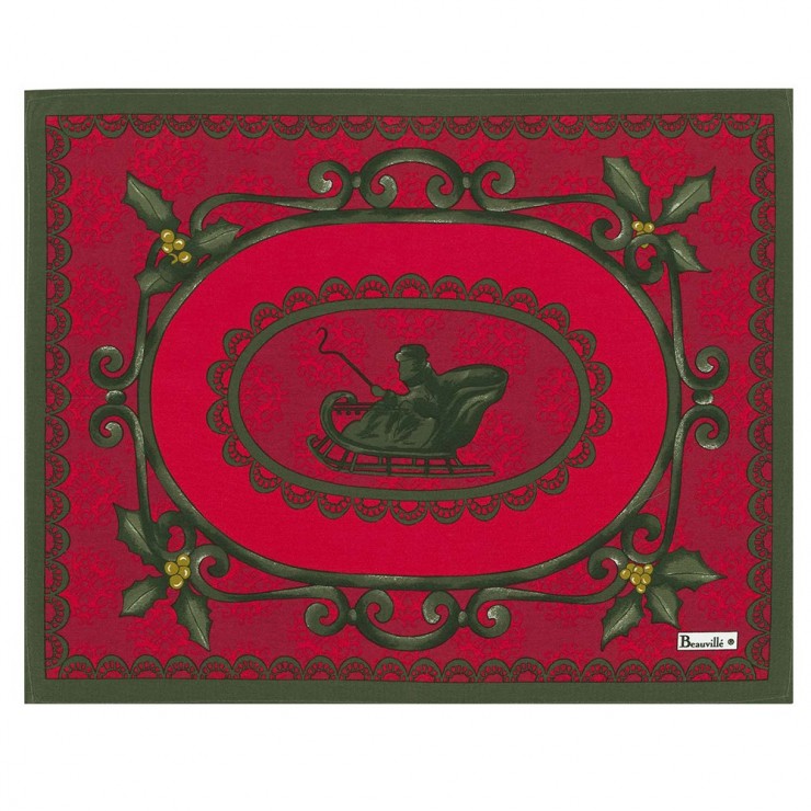 Winter Placemat - Red