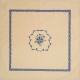 Les Coqs Napkin - Blue